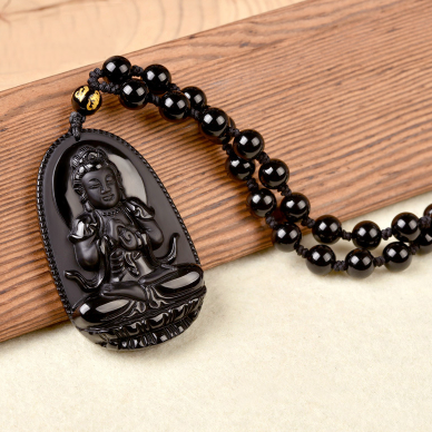 Buddha Pendant Medallion Chain Necklace