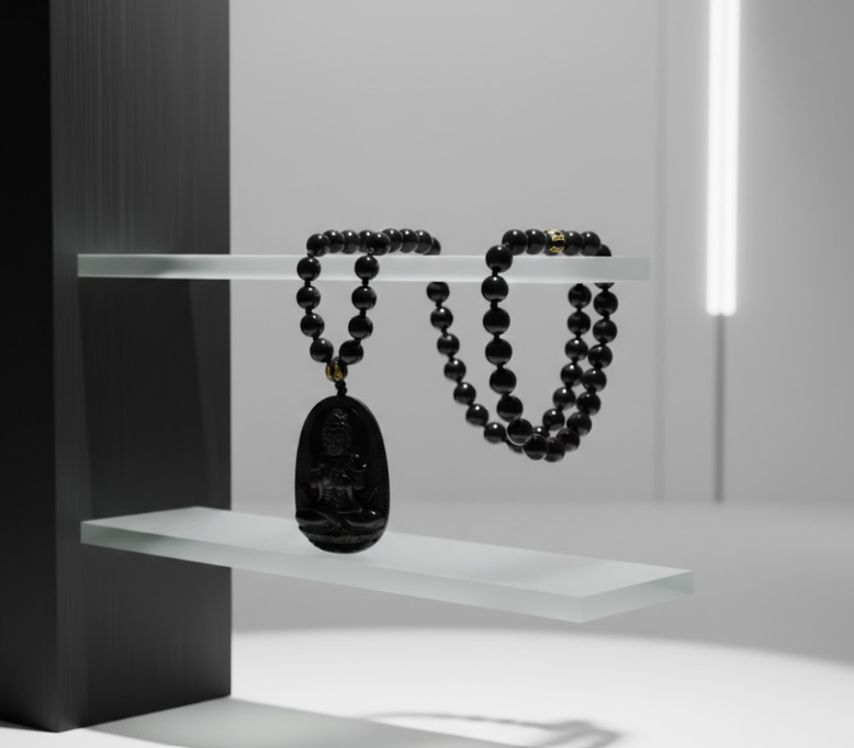 Buddha Pendant Medallion Chain Necklace
