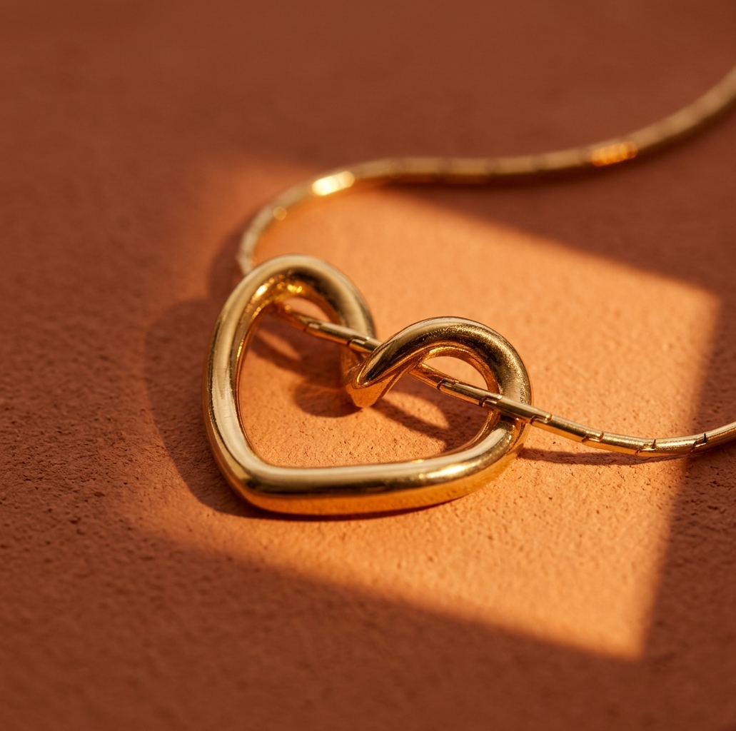 Open Heart Necklace