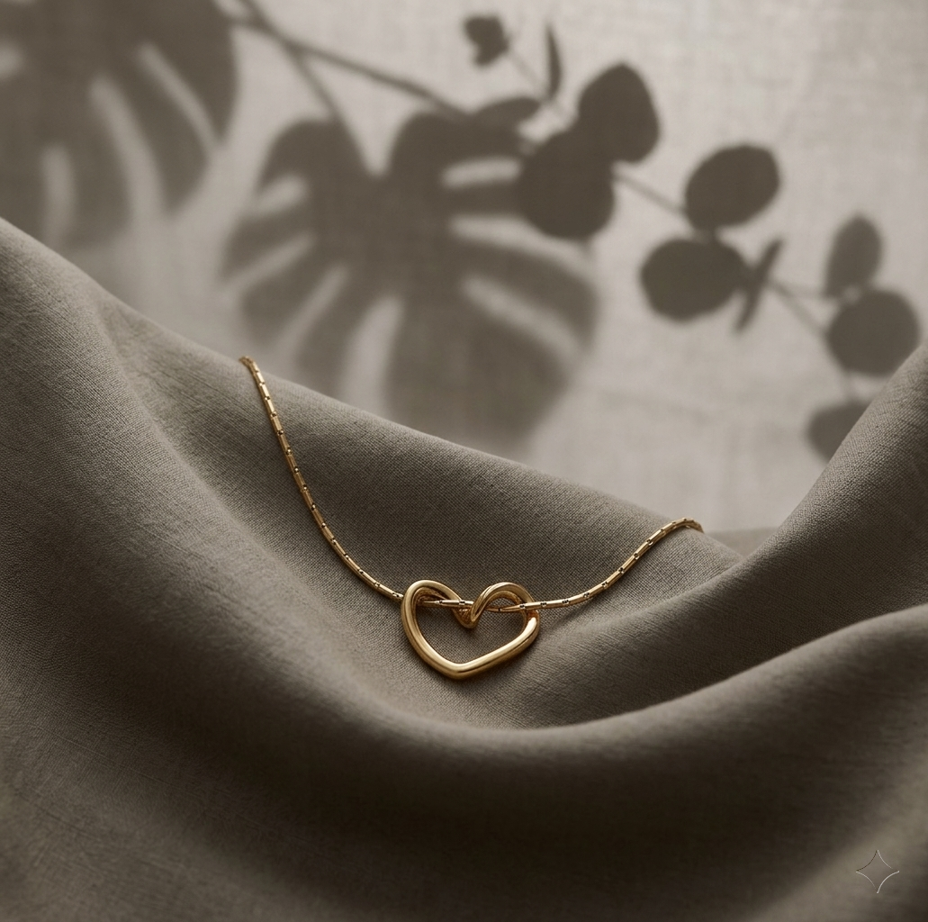 Open Heart Necklace